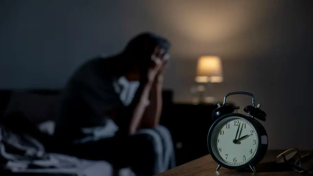 Un hombre con insomnio. / RR SS.