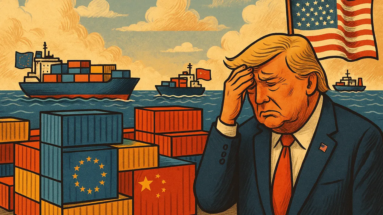 Donald Trump, preocupado tras sus propias contradicciones. / Mundiario
