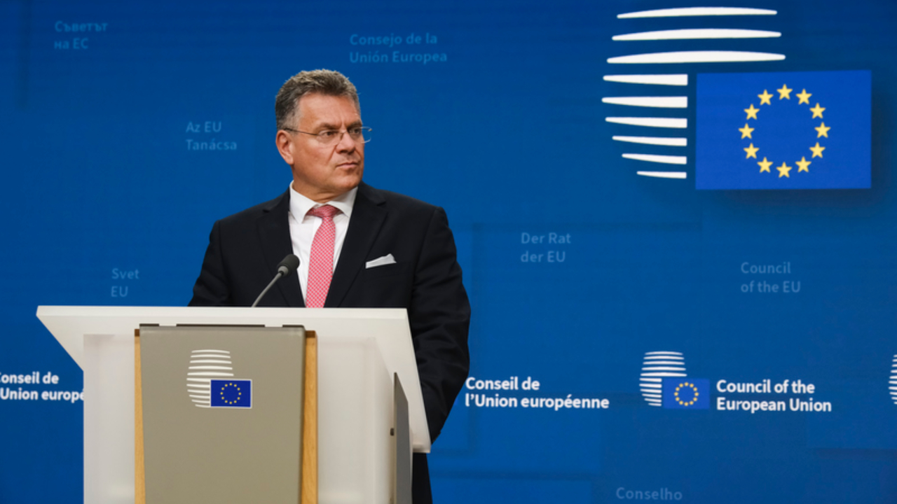 Maros Sefcovic, comisario europeo comisario de Comercio y Seguridad Econ&oacute;mica. / Consejo Europeo