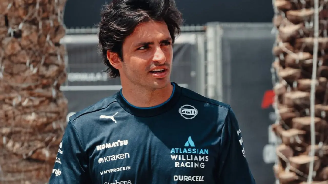 Carlos Sainz, piloto de Williams. / @WilliamsRacing