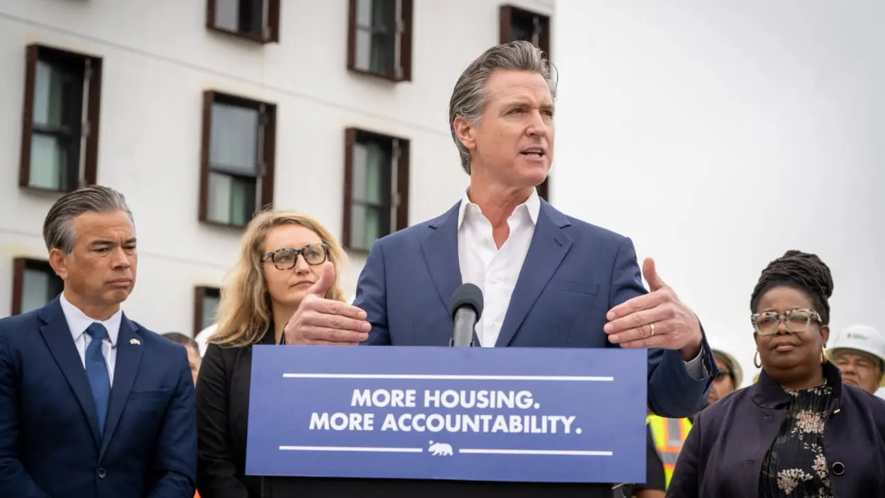Gavin Newsom, gobernador de California, EE UU. / @CAgovernor