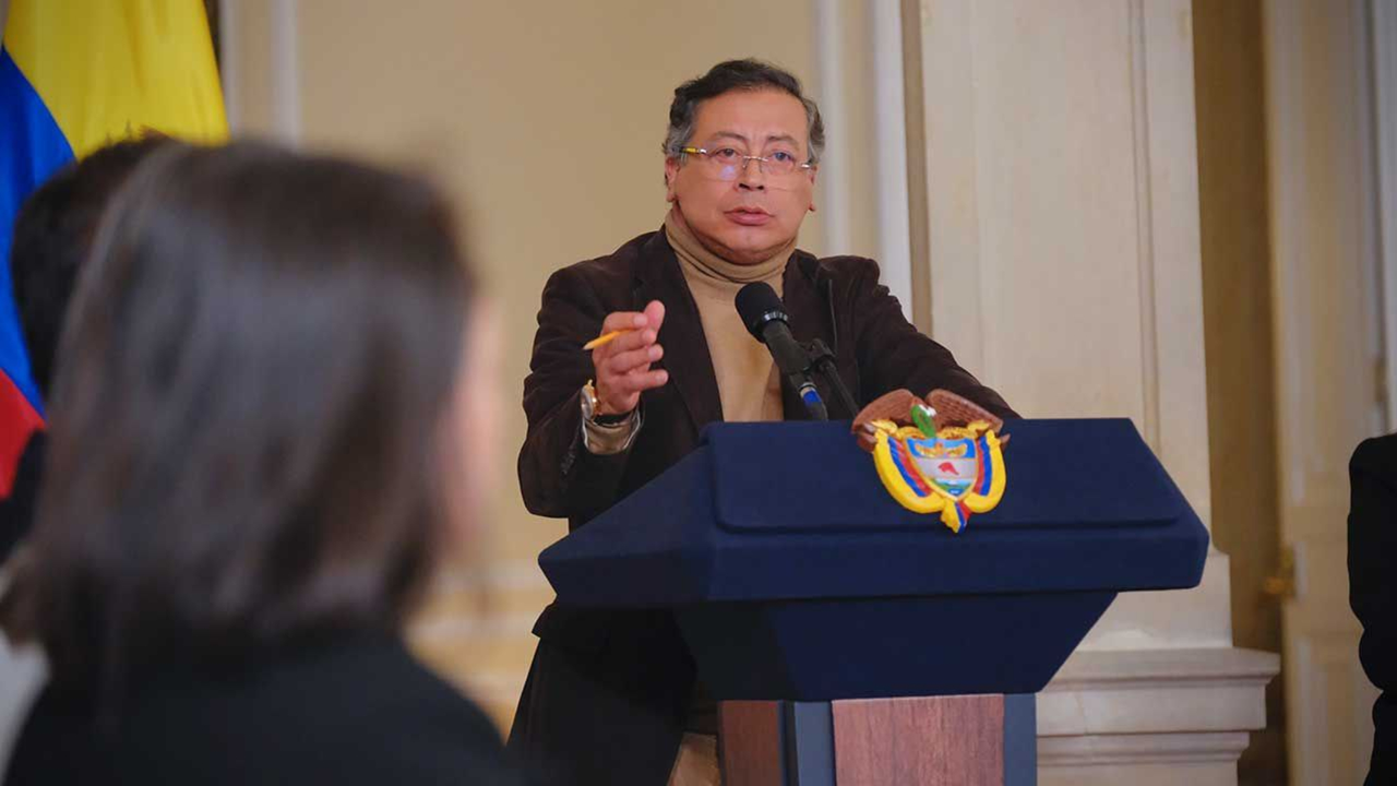 Gustavo Petro, presidente de Colombia. / @infopresidencia
