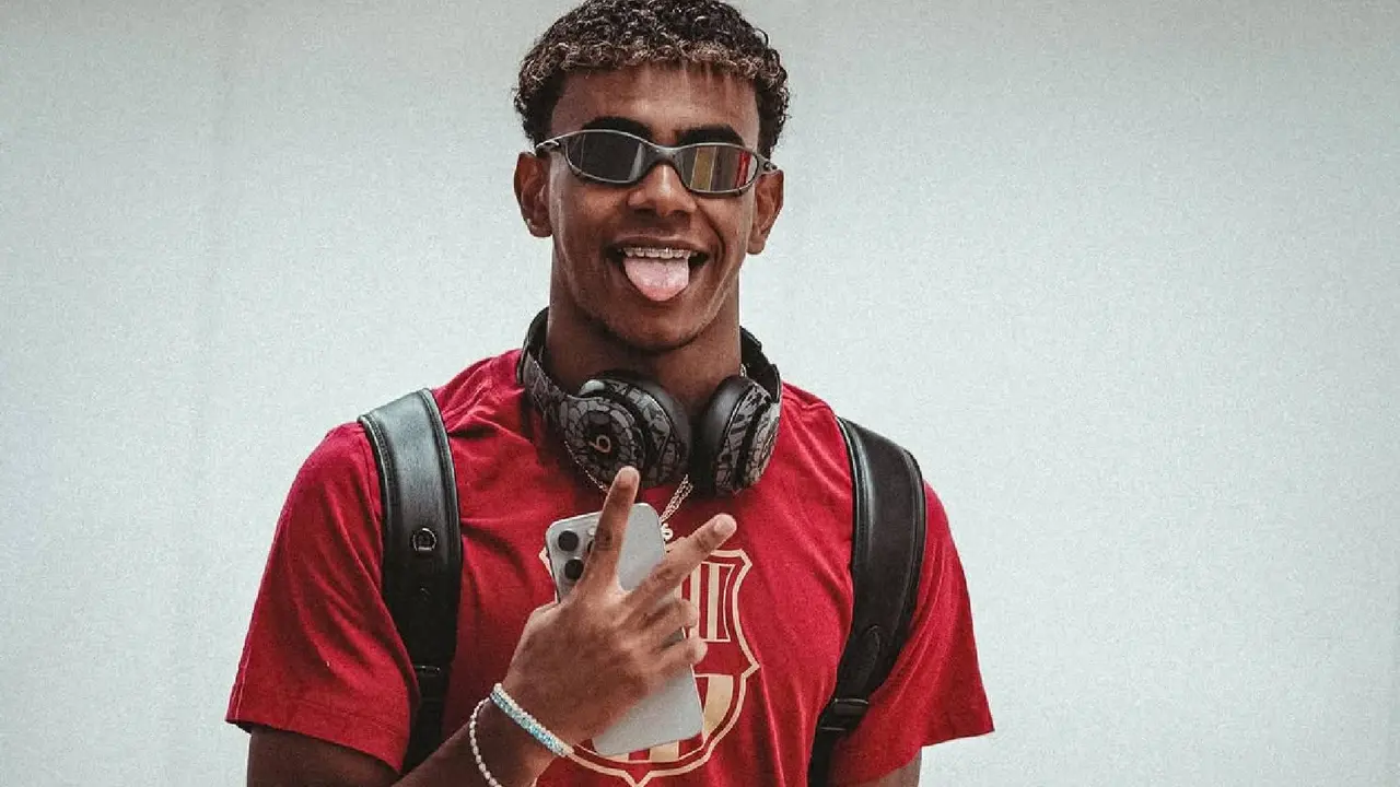 Lamine Yamal, jugador del Bar&ccedil;a. /  Instagram: lamineyamal