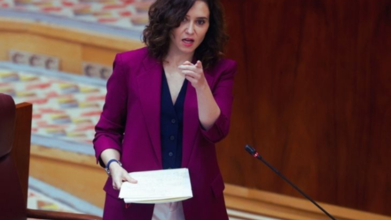 Isabel D&iacute;az Ayuso, presidenta de la Comunidad de Madrid. / RR SS