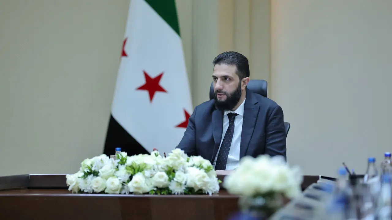 Ahmed al Sharaa, presidente interino de Siria. / @SyPresidency