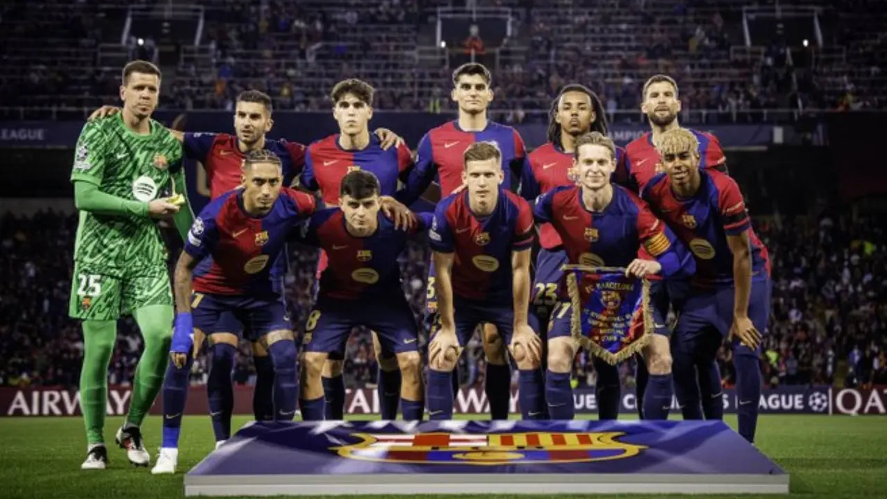 El once del FC Barcelona en un partido de LaLiga. /  @fcbarcelona