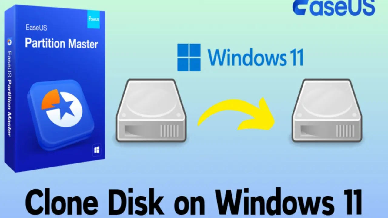 EaseUS Partition Master allows you to easily clone a disk on Windows 11. / Mundiario.