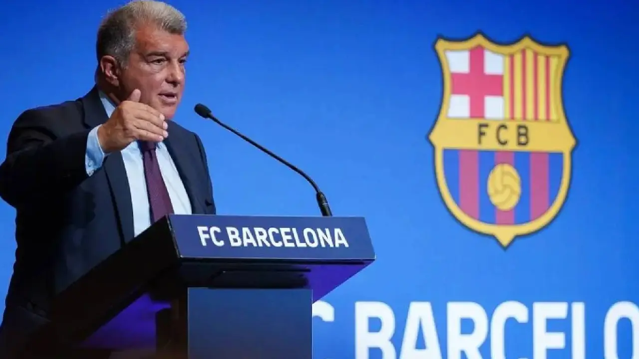 Joan Laporta, presidente del FC Barcelona. / @FCBarcelona