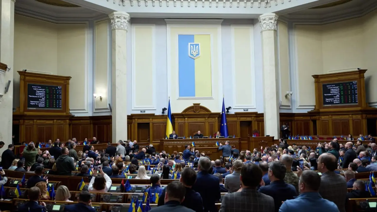 Parlamento de Ucrania (Rada). /@r_stefanchuk