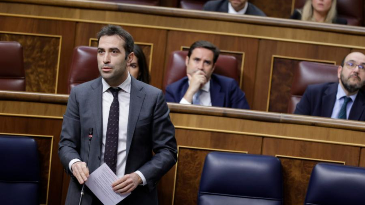 Carlos Cuerpo, ministro de Econom&iacute;a. / Congreso de los Diputados.