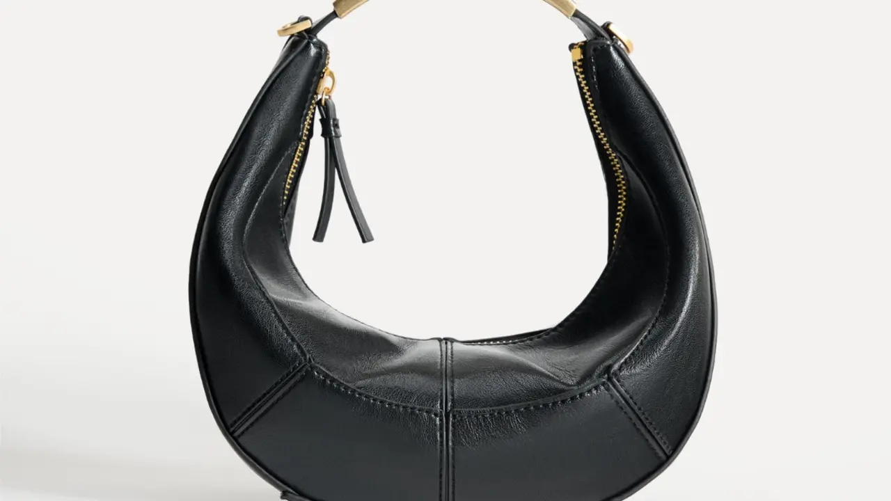 Bolso ovalado, Zara.com.