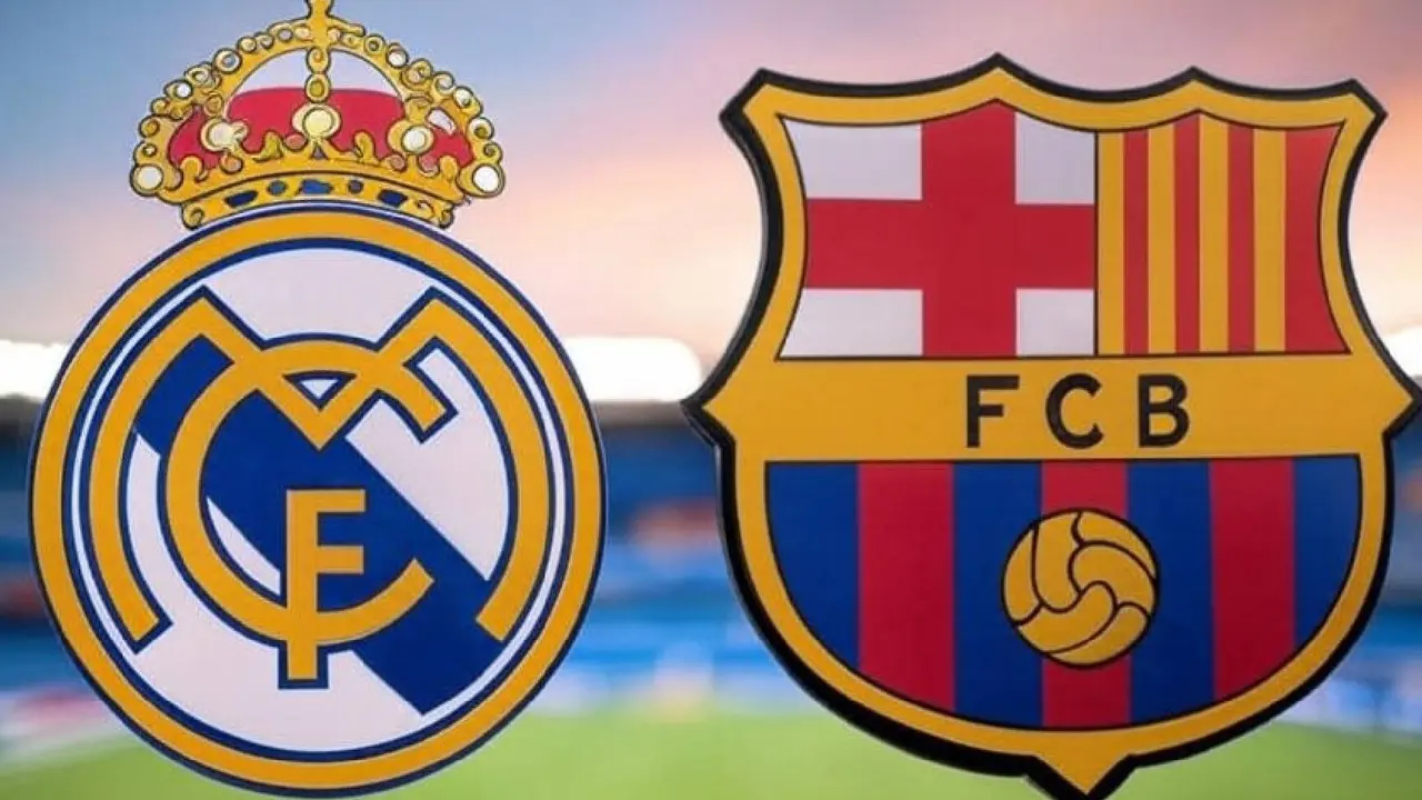 Los escudos del Real Madrid y el Bar&ccedil;a. /  Grok