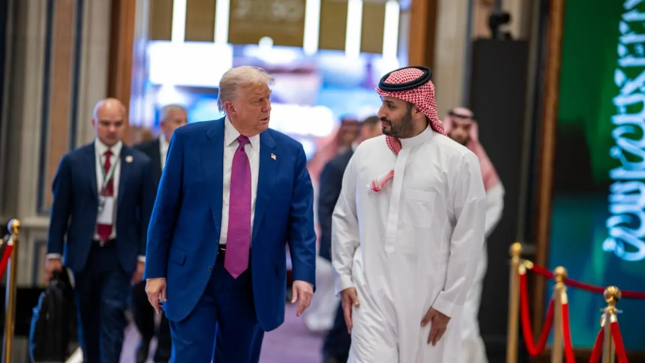 Donald Trump, presidente de EE UU y Mohammed bin Salman, pr&iacute;ncipe heredero de Arabia Saud&iacute;. / White House