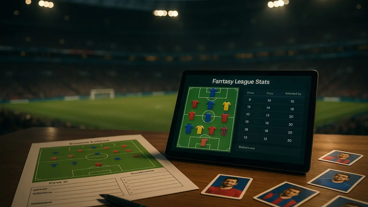 Una tablet muestra estad&iacute;sticas y alineaciones de LaLiga Fantasy. / Mundiario.