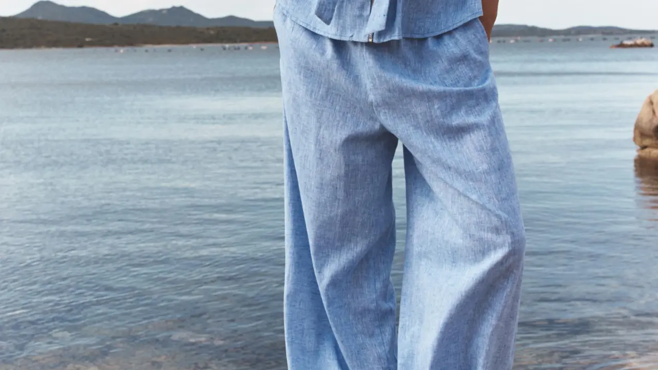 Pantalón ancho,  Zara.com