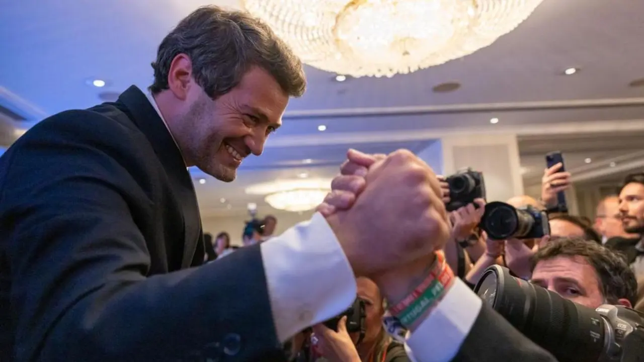 Andr&eacute; Ventura, l&iacute;der de Chega y diputado de la Asamblea de la Rep&uacute;blica por Lisboa. / @AndreCVentura.
