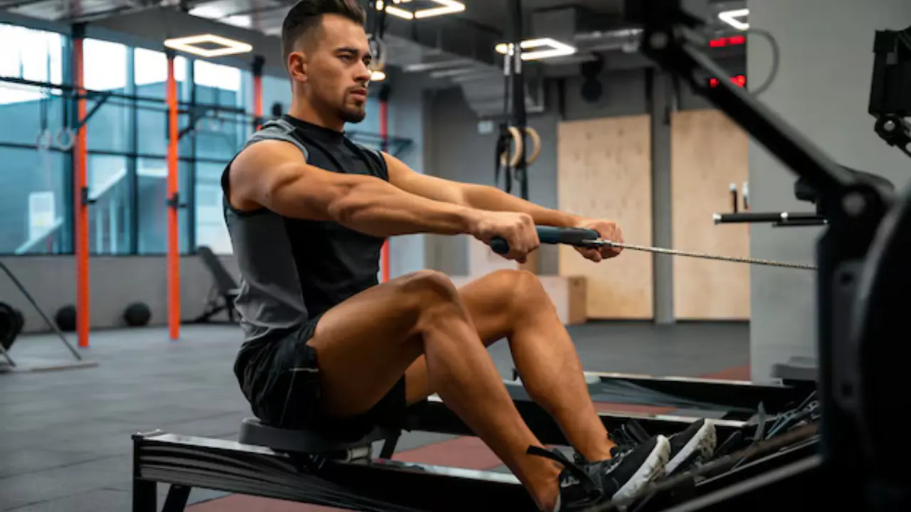 Un hombre en el gimnasio. / Freepik.
