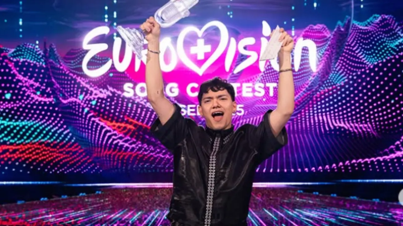 JJ, ganador de Eurovisi&oacute;n 2025 para Austria. / @eurovision.