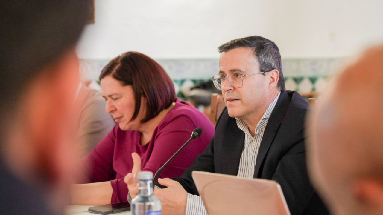 Miguel &Aacute;ngel Gallardo, secretario general del PSOE de Extremadura. / RR.SS