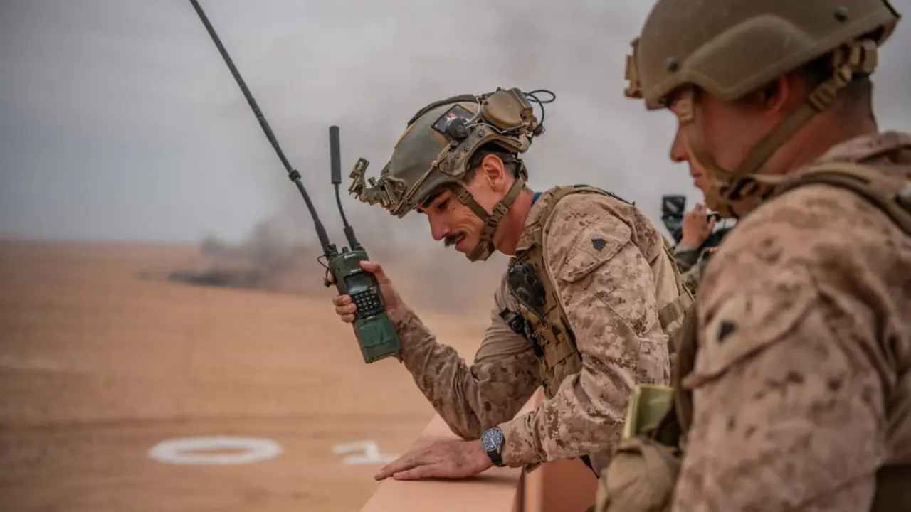 Soldados estadounidenses del AFRICOM durante los ejercicios militares African Lion. / Embajada de EE UU en Marruecos