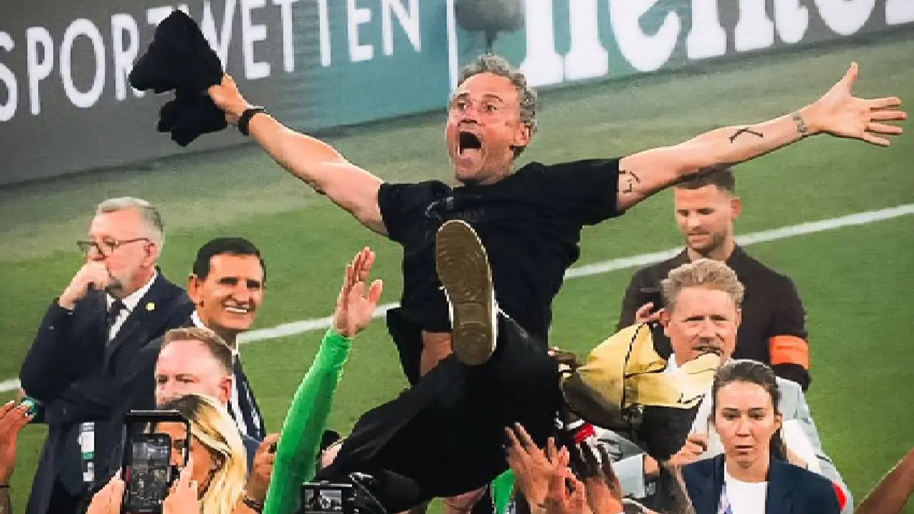 Luis Enrique, entrenador del PSG. /  @psg_inside