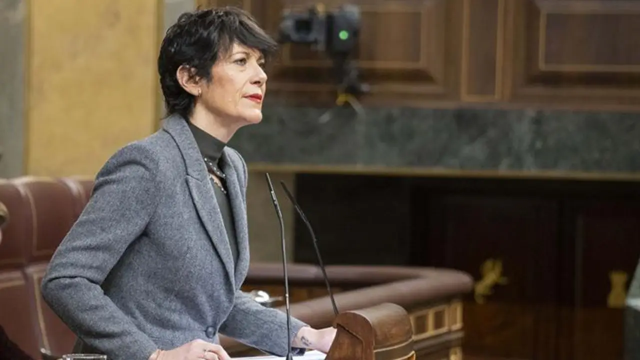 La ministra de Inclusi&oacute;n, Seguridad Social y Migraciones, Elma Saiz. / La Moncloa.