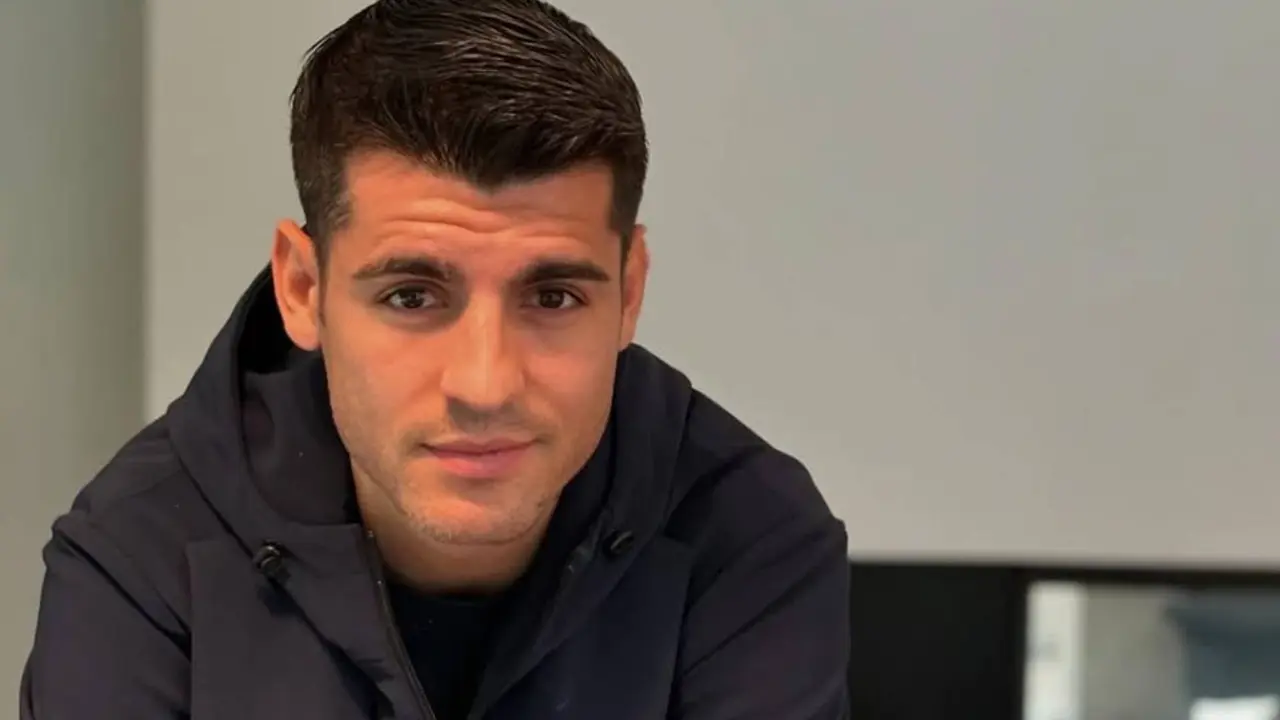 &Aacute;lvaro Morata, futbolista espa&ntilde;ol. /  Instagram: alvaromorata