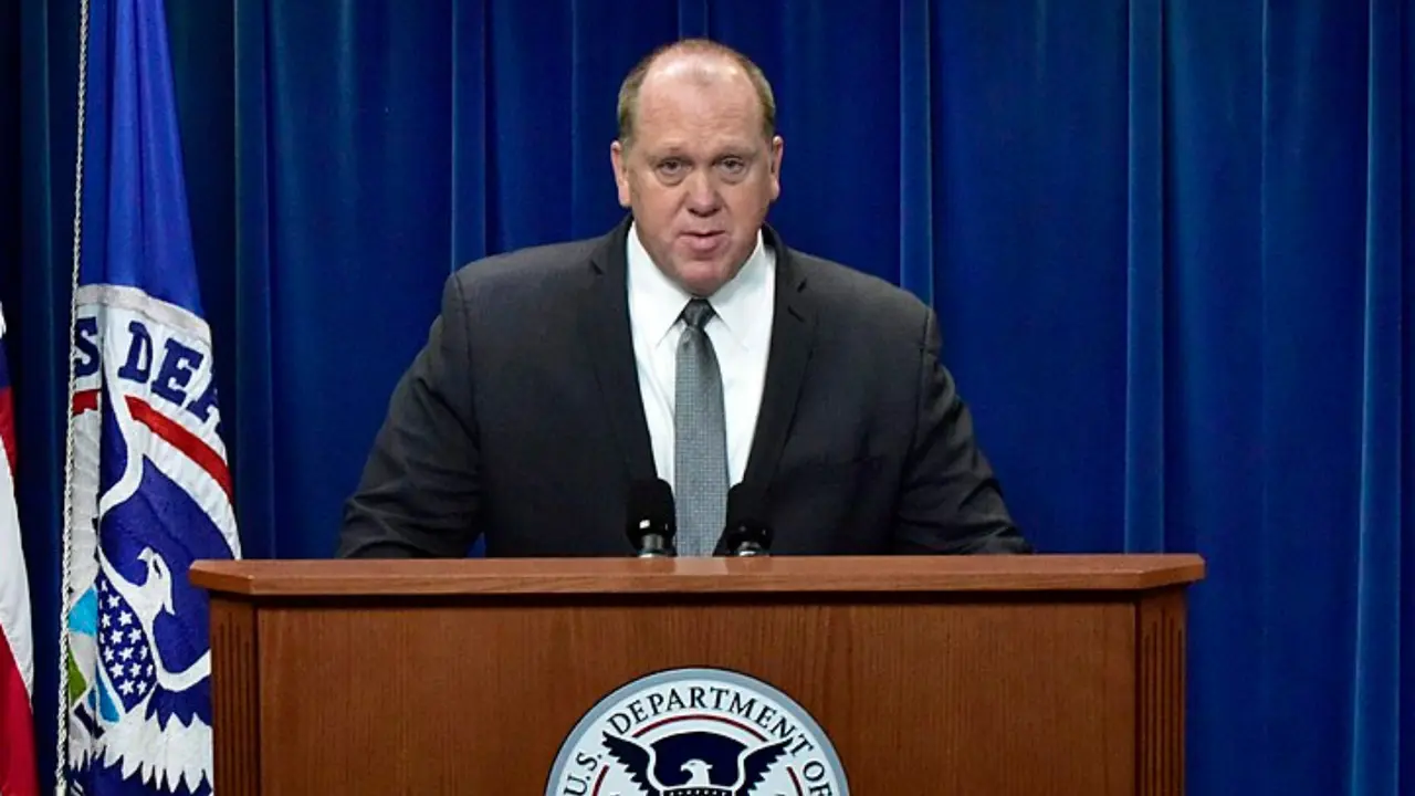 Tom Homan "zar de la frontera de Trump". / Departamento de Seguridad Nacional de EE UU.