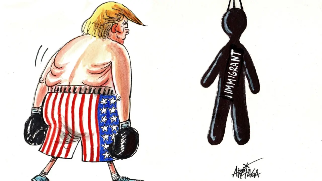 Trump vs. Inmigraci&oacute;n. / Manuel Arriaga.