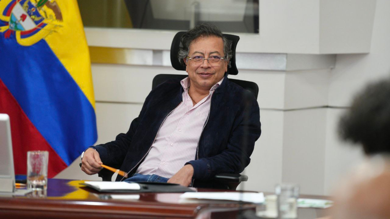 Gustavo Petro, presidente de Colombia. / @infopresidencia