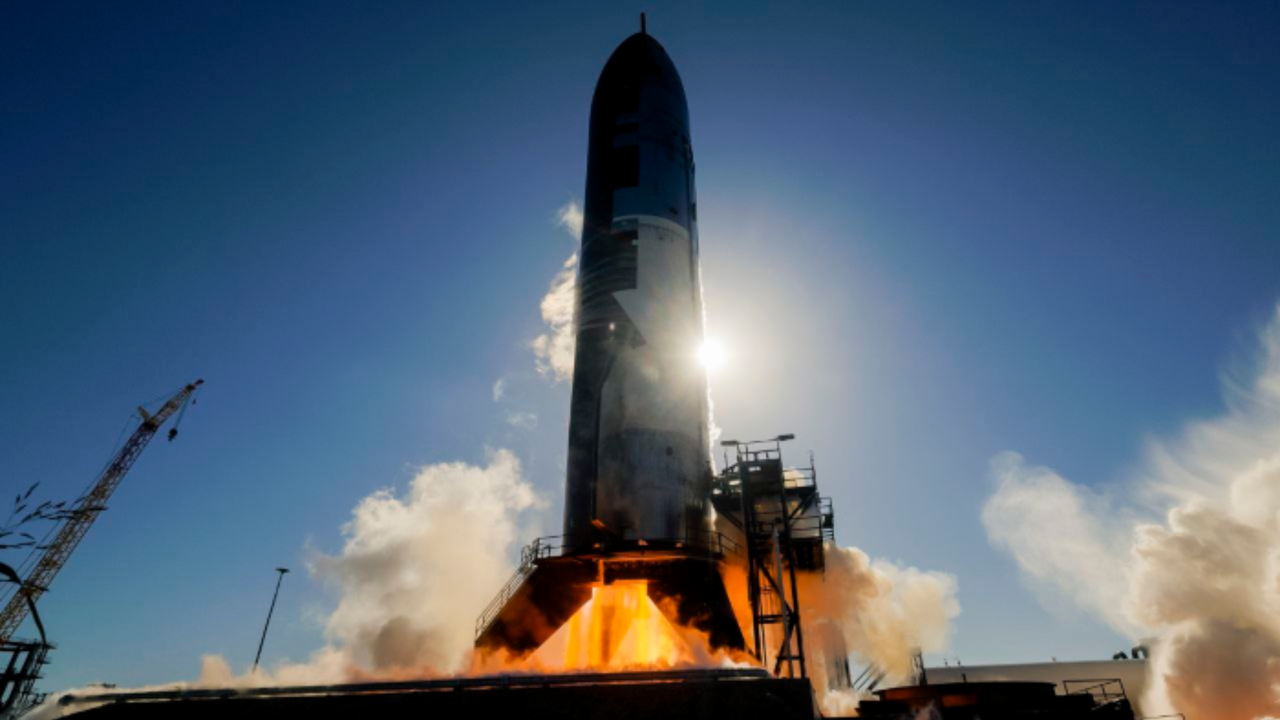 Nave espacial Starship. / SpaceX