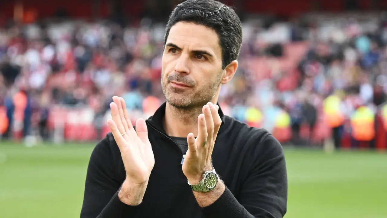 Mikel Arteta, entrenador del Arsenal. /  @arsenal