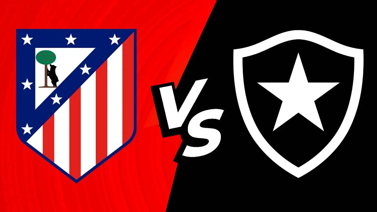 Escudos del Atl&eacute;tico de Madrid y del Botafogo. /   Composici&oacute;n