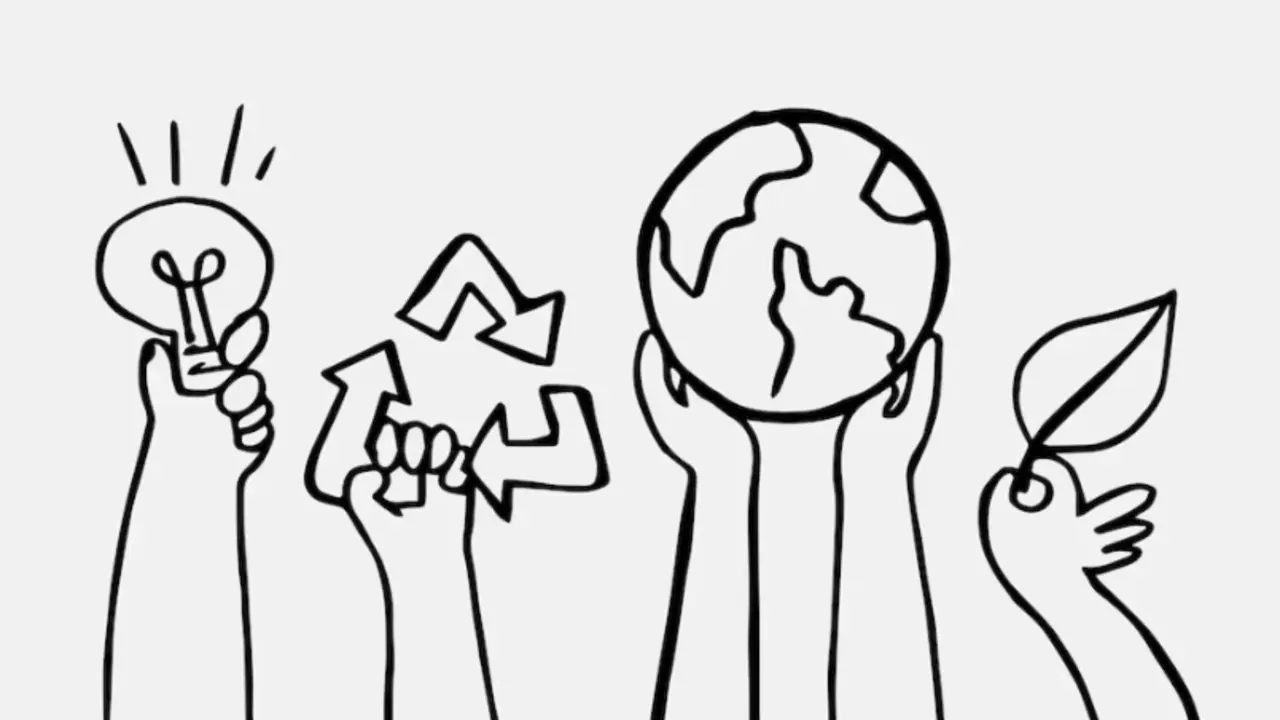 Ilustraci&oacute;n sobre reciclaje y medioambiente. / Cedida.