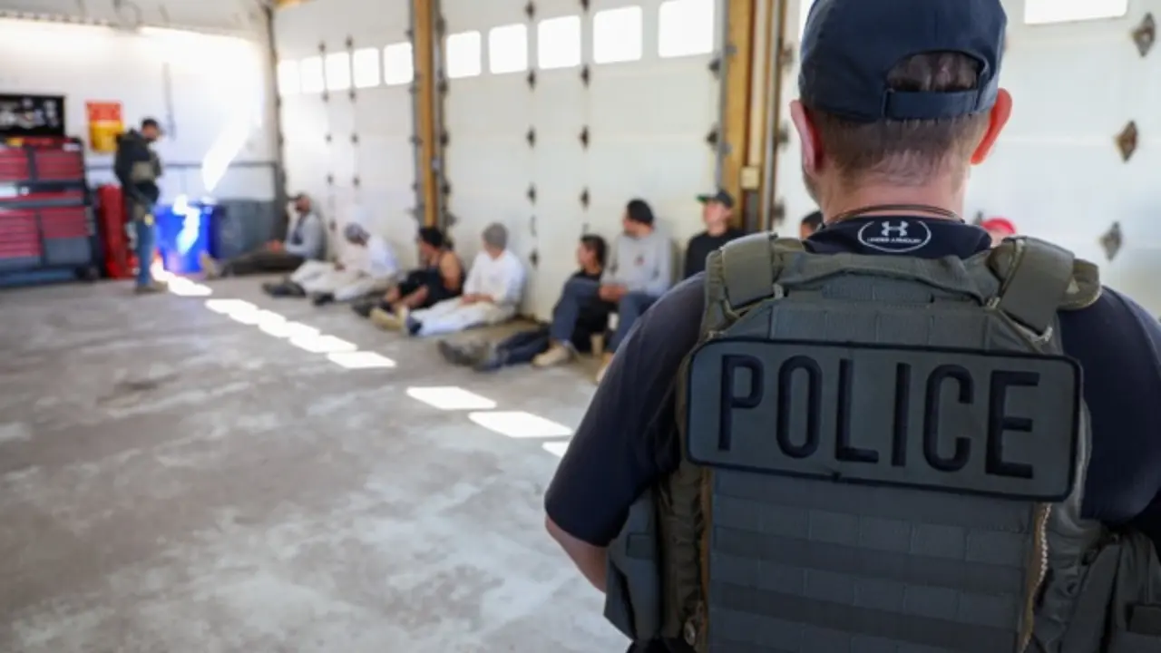 Migrantes en custodia de ICE. / Servicio de Inmigraci&oacute;n y Control de Aduanas de EE UU (ICE)