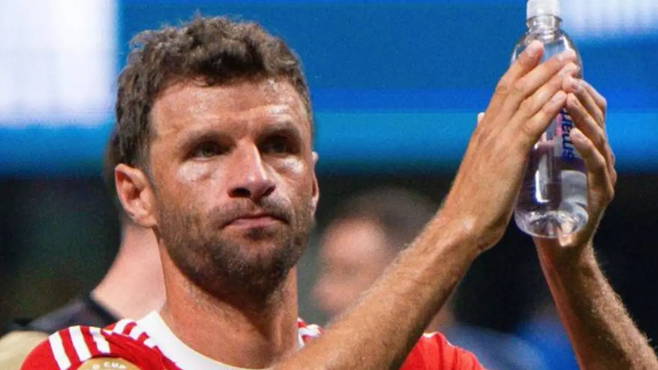 Thomas M&uuml;ller, exjugador del Bayern. /  @FCBayern