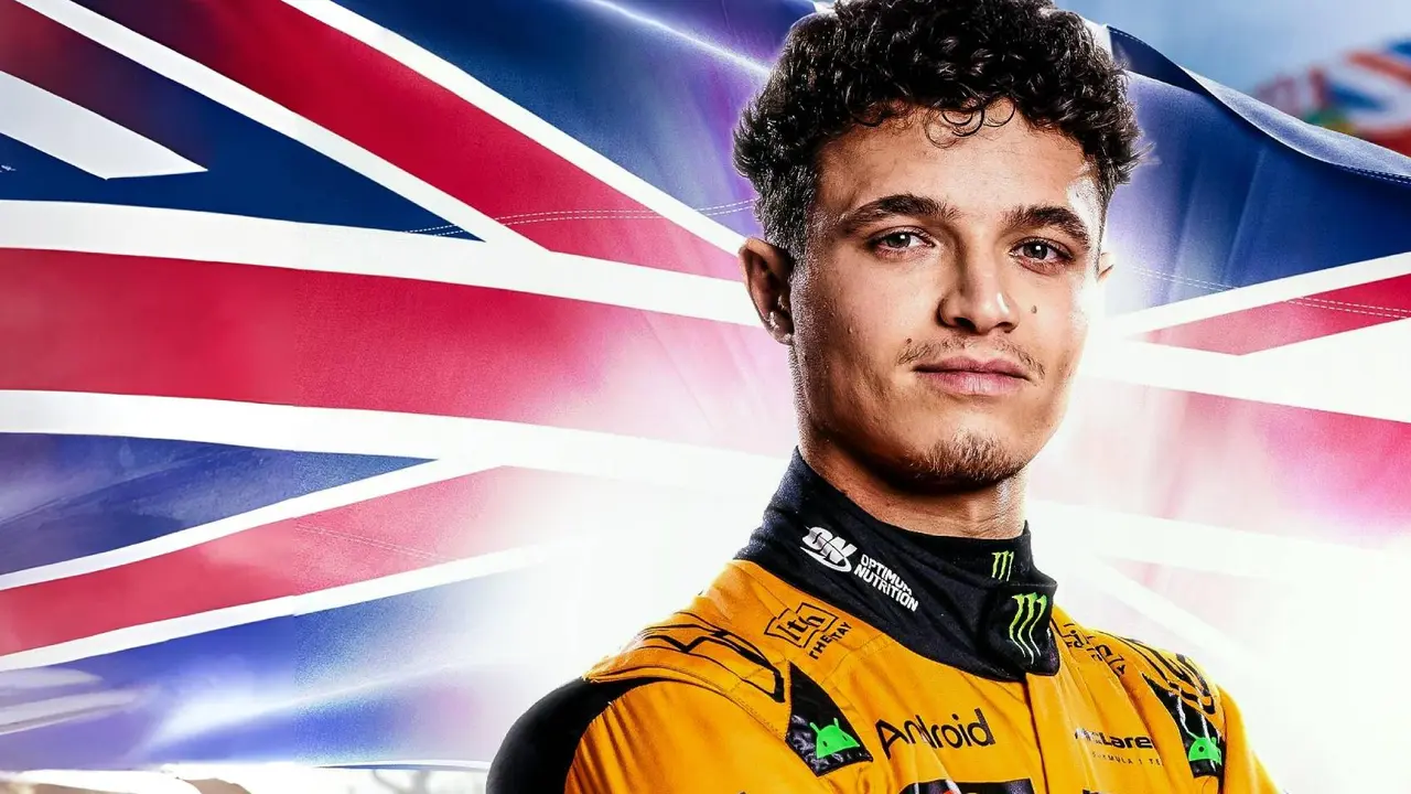 Lando Norris, piloto de McLaren. /  @f1