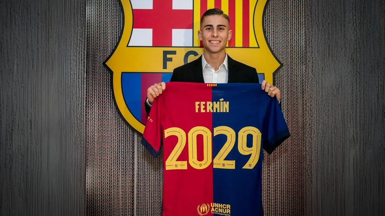 Ferm&iacute;n L&oacute;pez, futbolista del Bar&ccedil;a. /  Instagram:  _ferminlopez