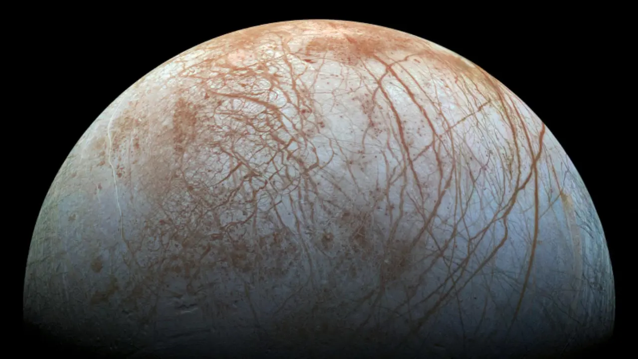 Europa, luna de J&uacute;piter. / NASA
