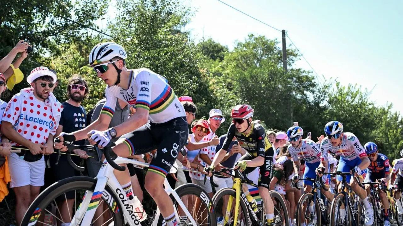 Una imagen de la etapa 11 del Tour de Francia. /  @letour