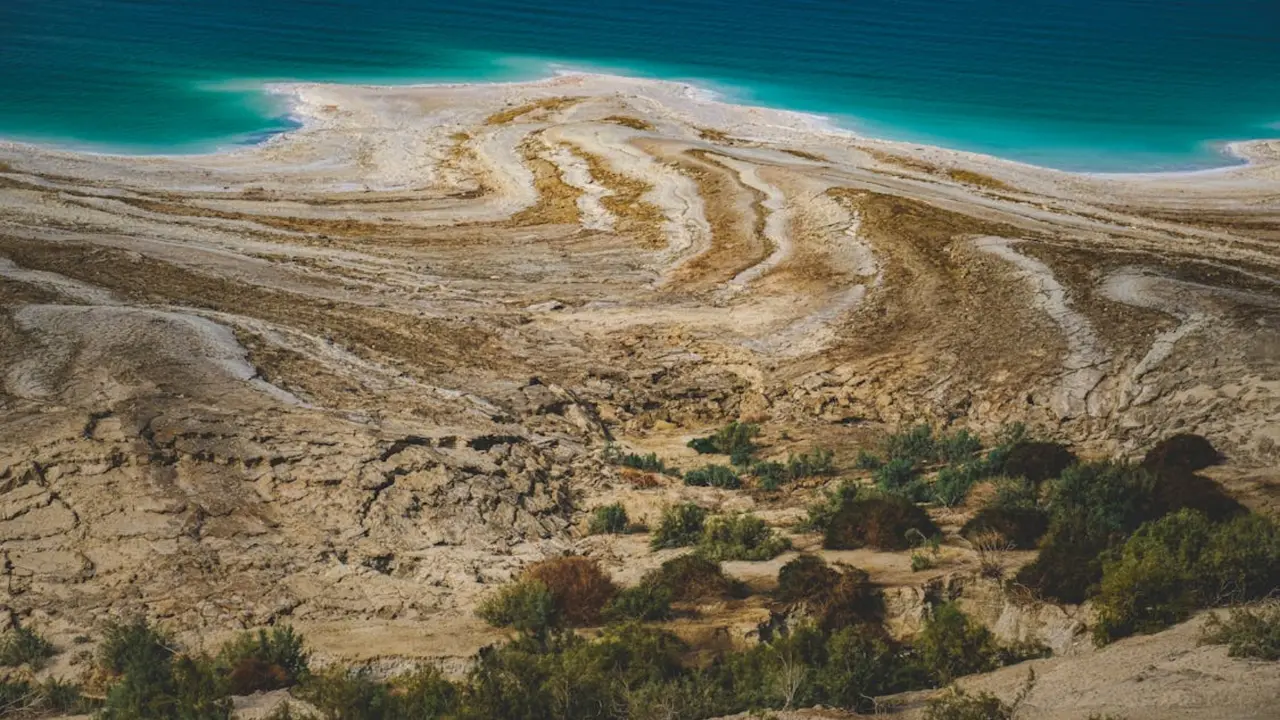 Costa del mar Muerto. / Pexels