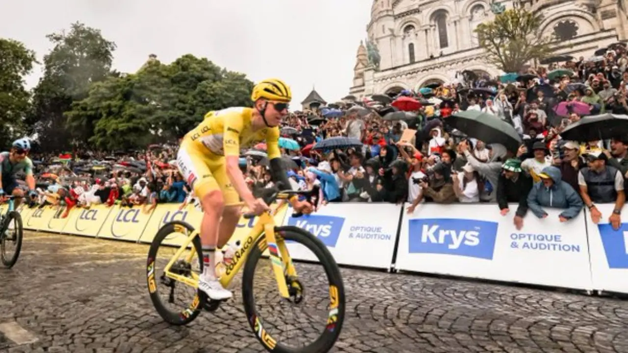Tadej Pogacar. / @letour