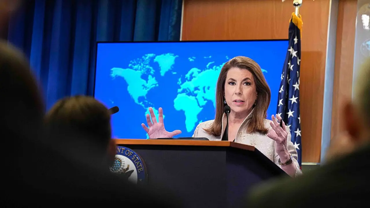 La portavoz del Departamento de Estado de EE UU, Tammy Bruce. / Departamento de Estado de EE UU