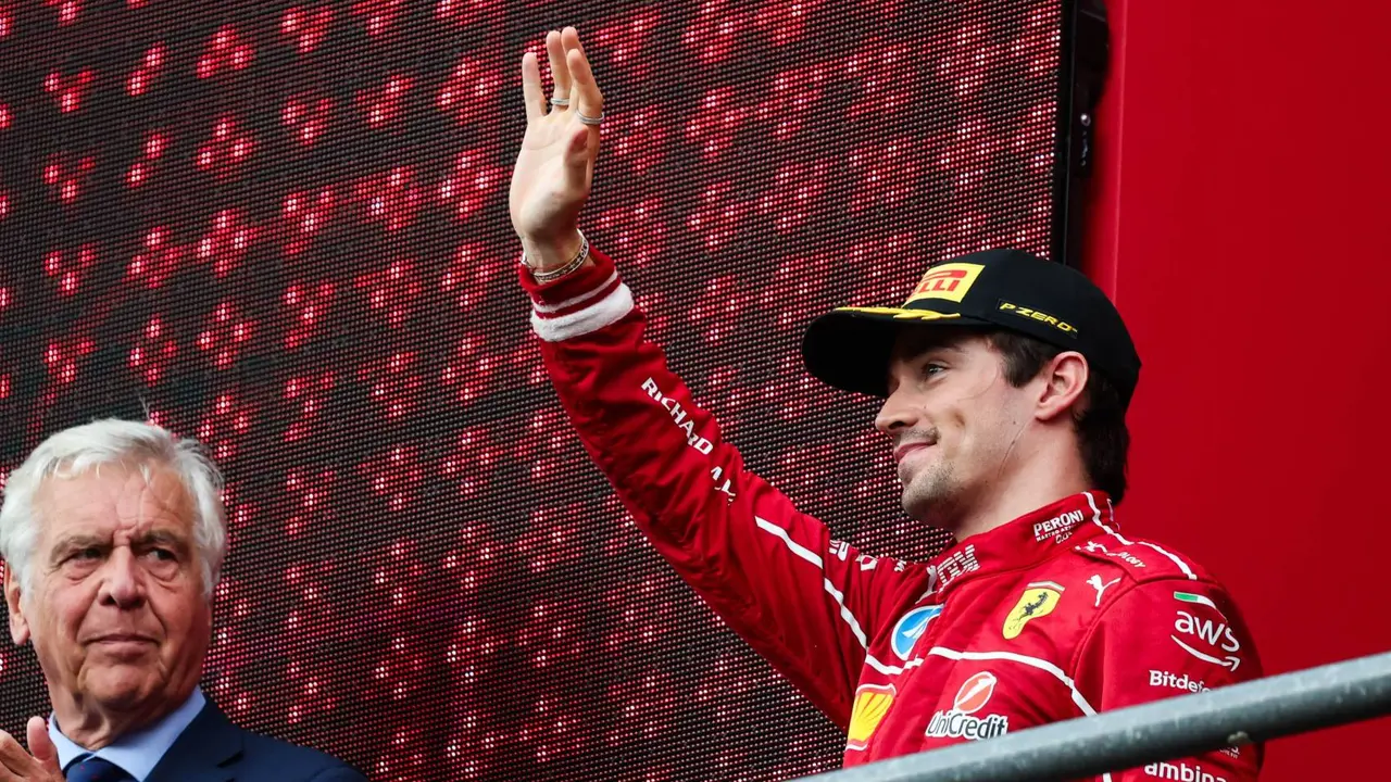 Charles Leclerc. /  @scuderiaferrari