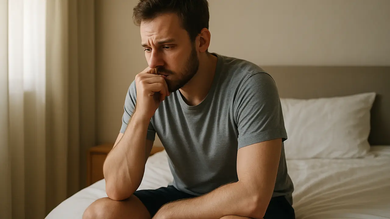 Un hombre pensativo en su habitaci&oacute;n. / Mundiario.