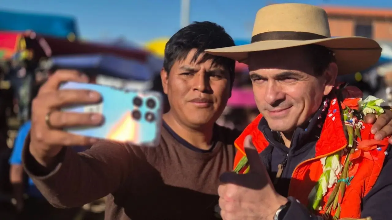 Rodrigo Paz Pereira, candidato presidencial en Bolivia. / Rodrigo Paz Pereira