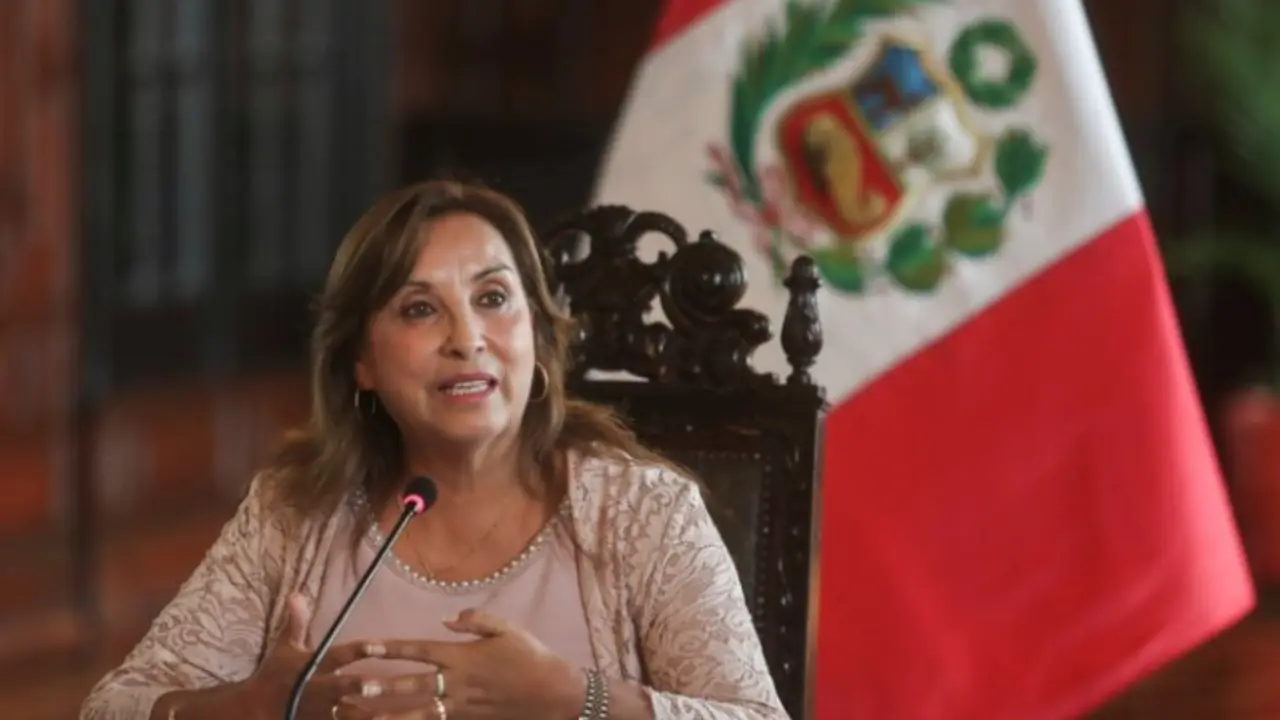Dina Boluarte, presidenta de Per&uacute;. / Presidencia del Per&uacute;