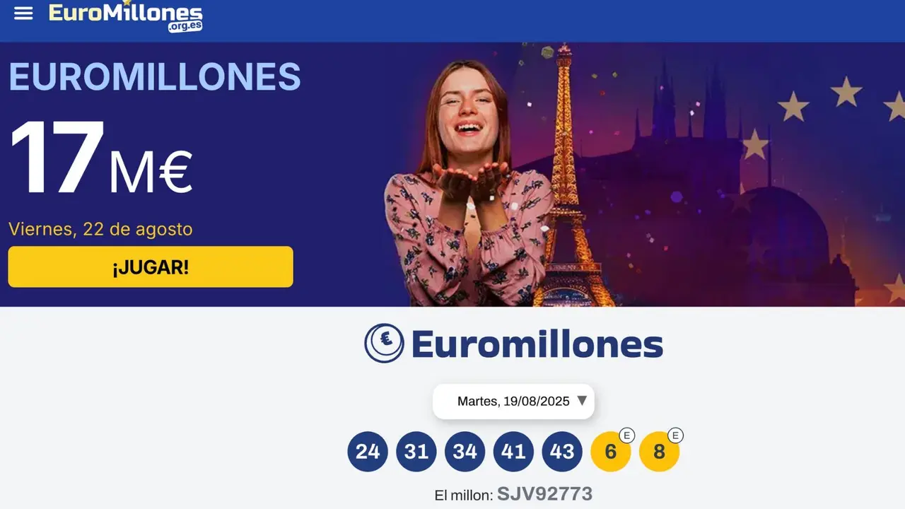 Web de Euromillones. / RRSS.
