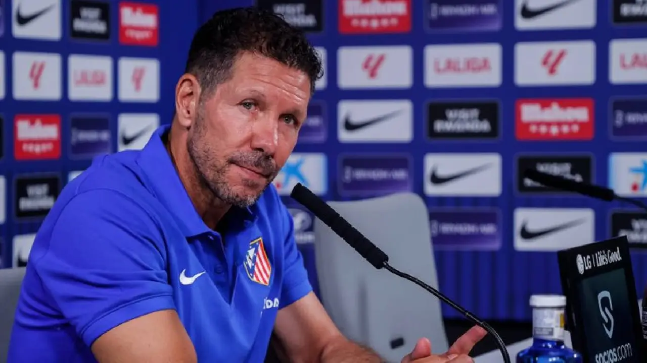 Diego Simeone, entrenador del Atl&eacute;tico de Madrid. / @atleti