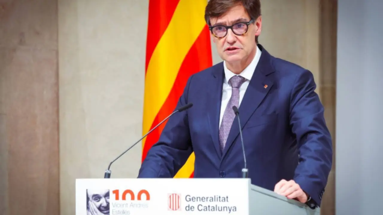 Salvador Illa, presidente de la Generalitat de Catalu&ntilde;a. / @salvadorilla